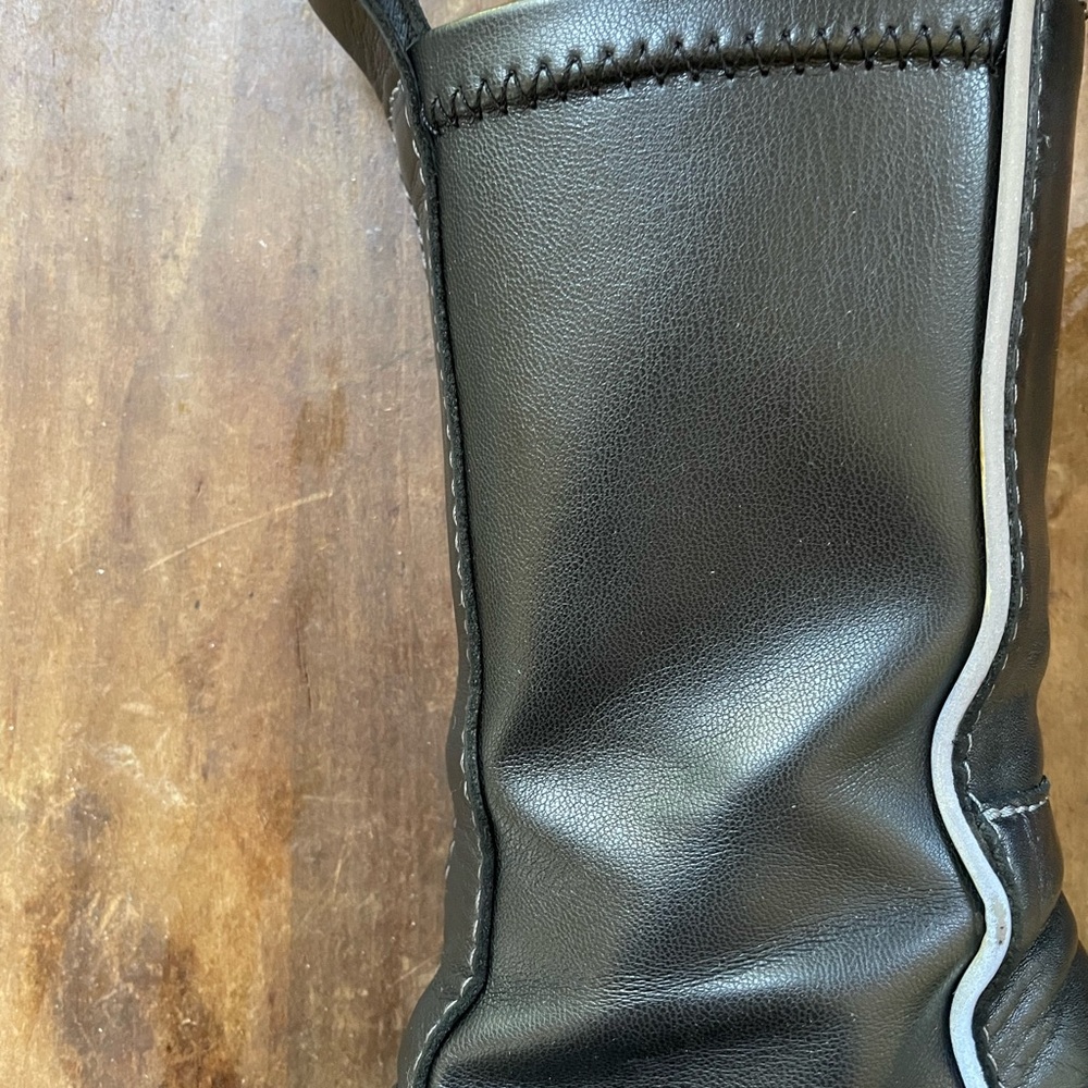 Black Platform Boots Miista Deandra 7.5 - Picture 7 of 8